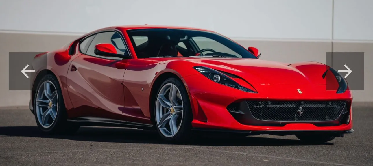 Ferrari 812 Superfast 2019 | Exotic Drives LA Luxury Car Rentals
